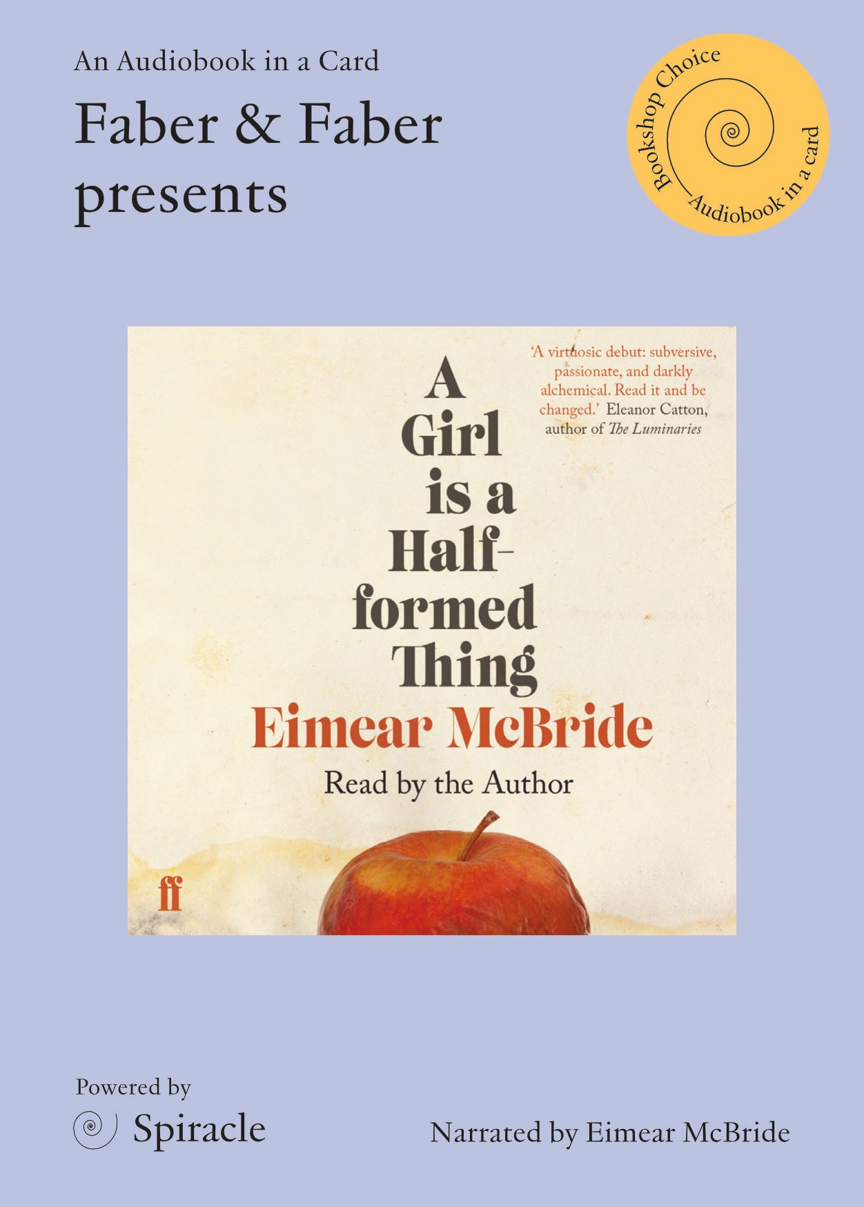 A Girl is a Half-formed Thing by Eimer McBride