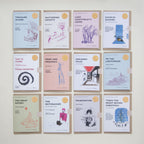 Collection of audiobook in a card titles
