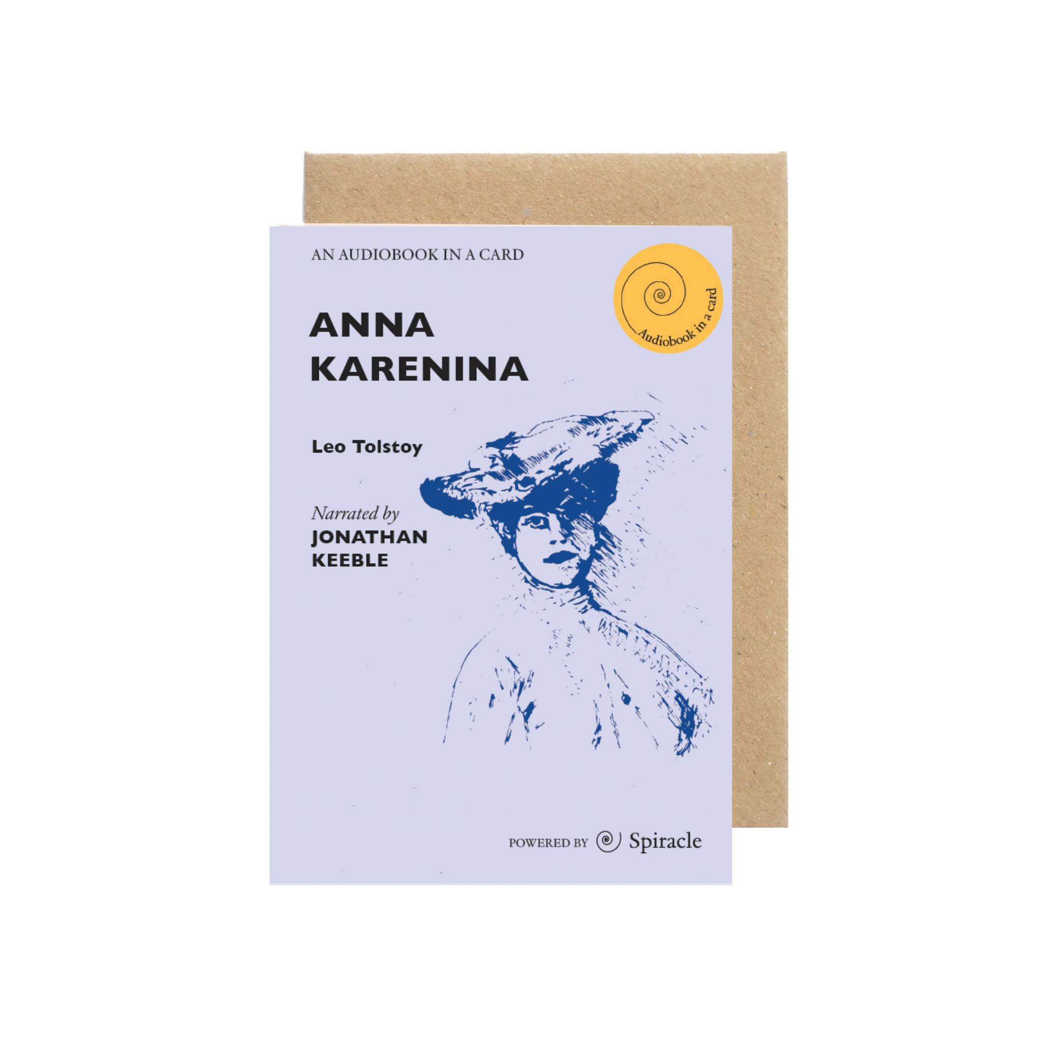 Anna Karenina Audiobook in a Card