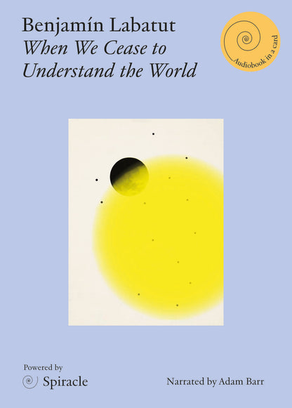 When We Cease to Understand the World