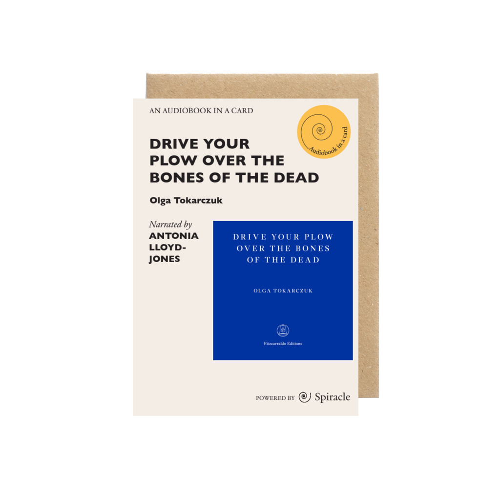 Drive Your Plow Over the Bones of the Dead Audiobook in a Card