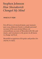 How Shostakovich Changed My Mind by Stephen Johnson
