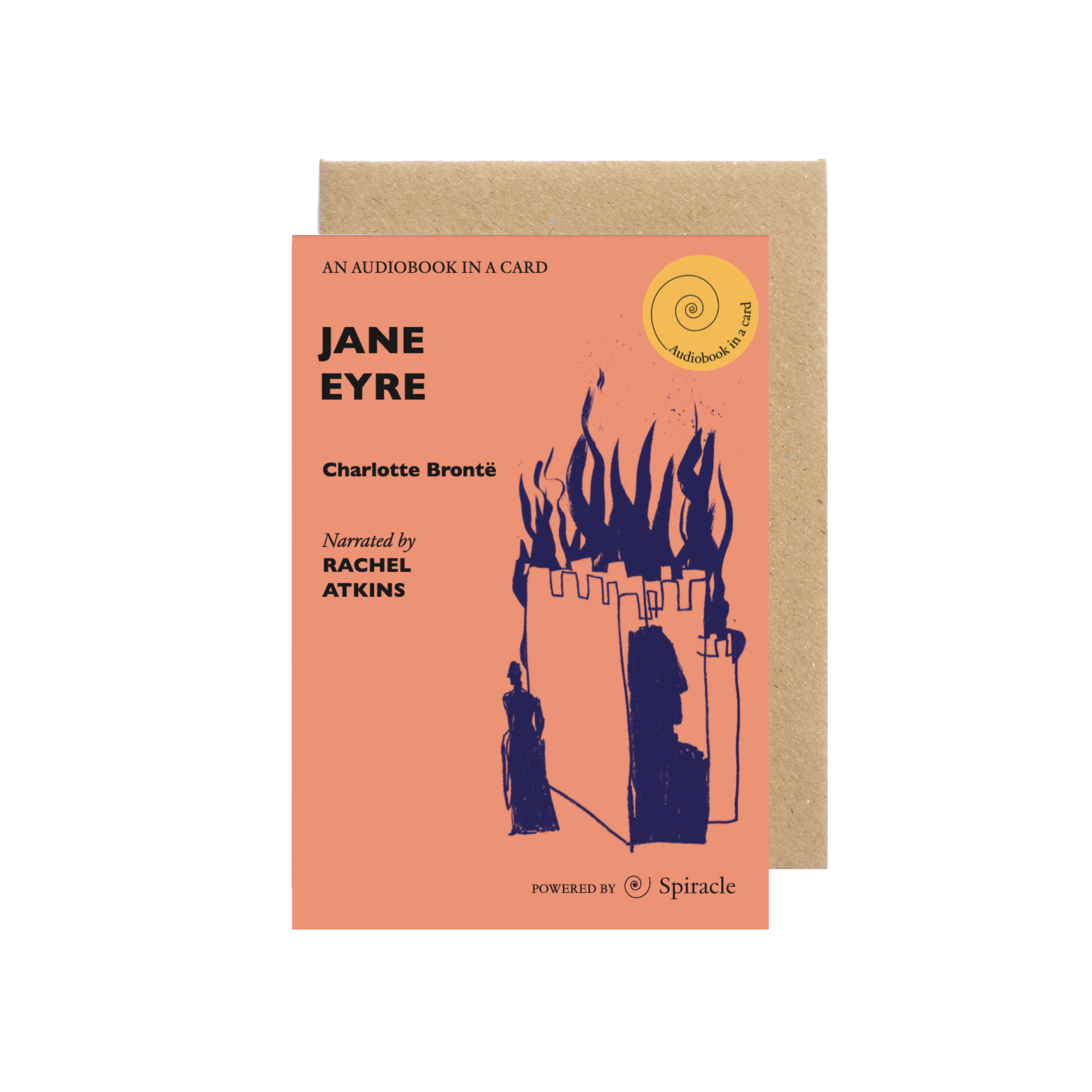Jane Eyre Audiobook in a Card