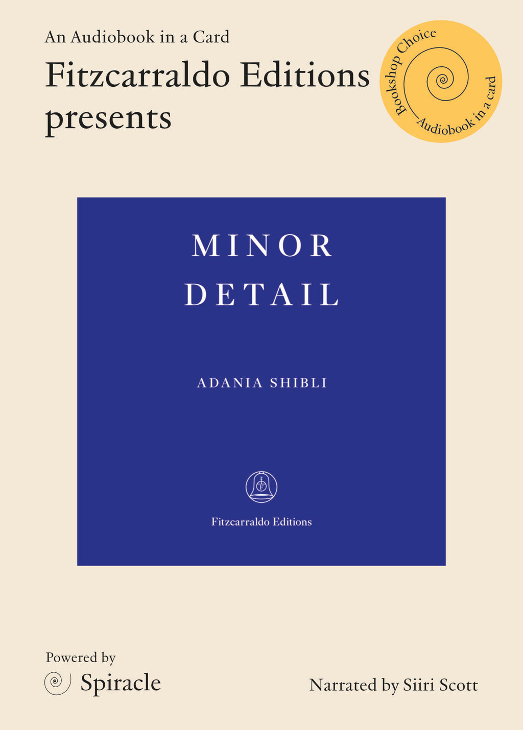 Minor Detail by Adania Shibli