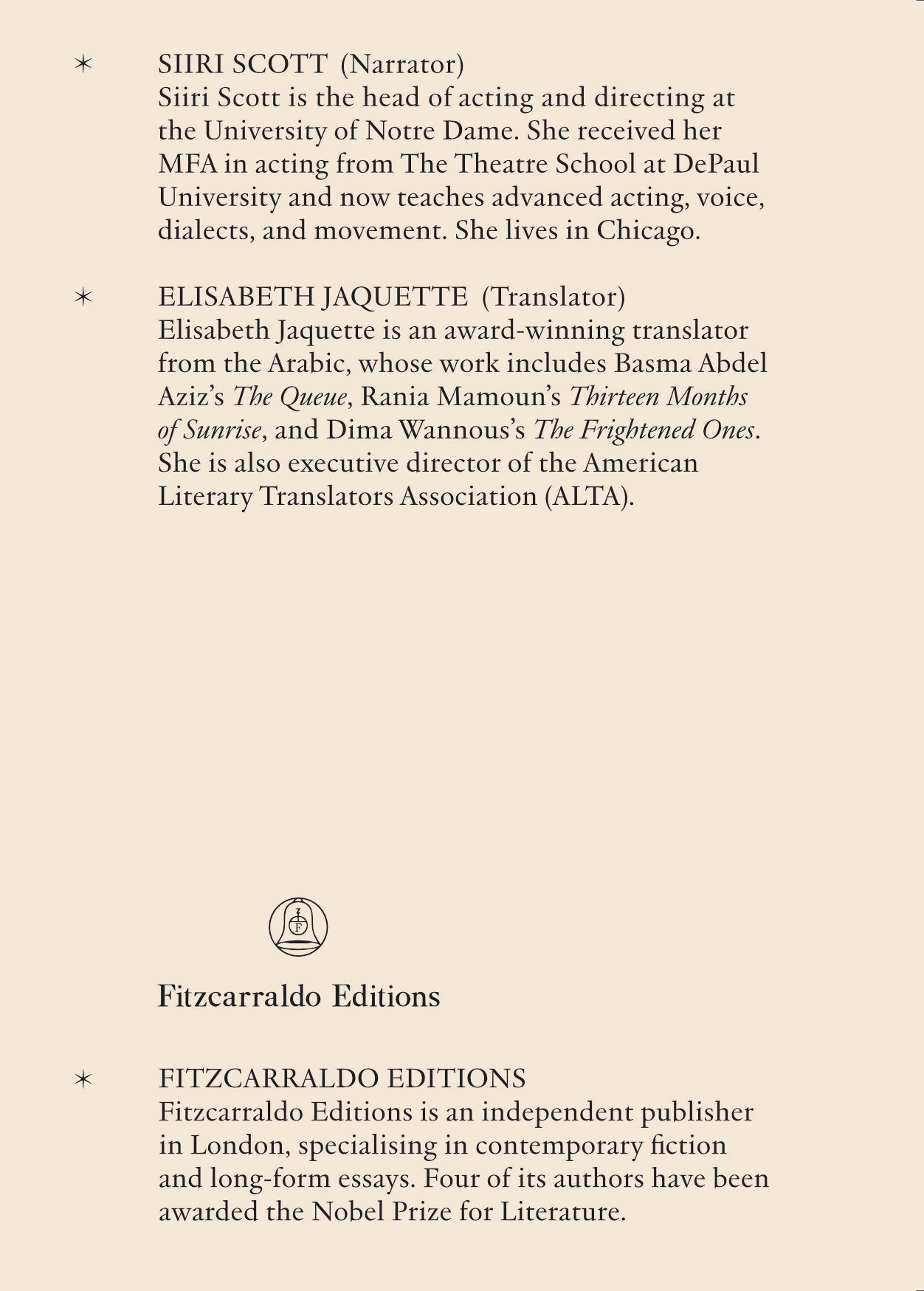 Minor Detail by Adania Shibli