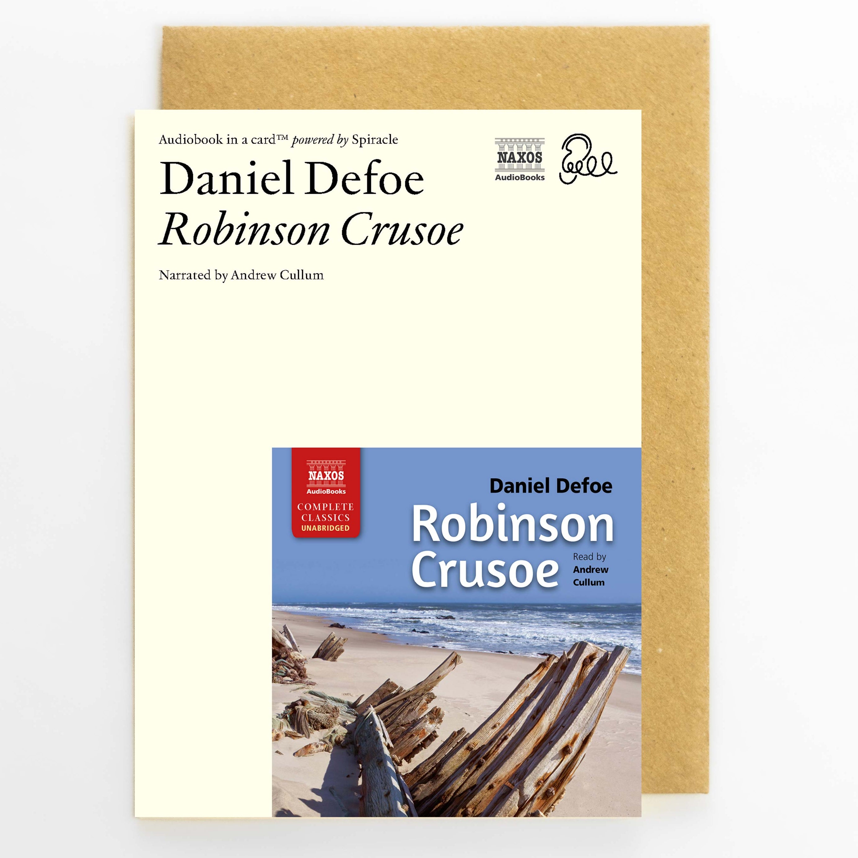 Robinson Crusoe Audiobook In A Card