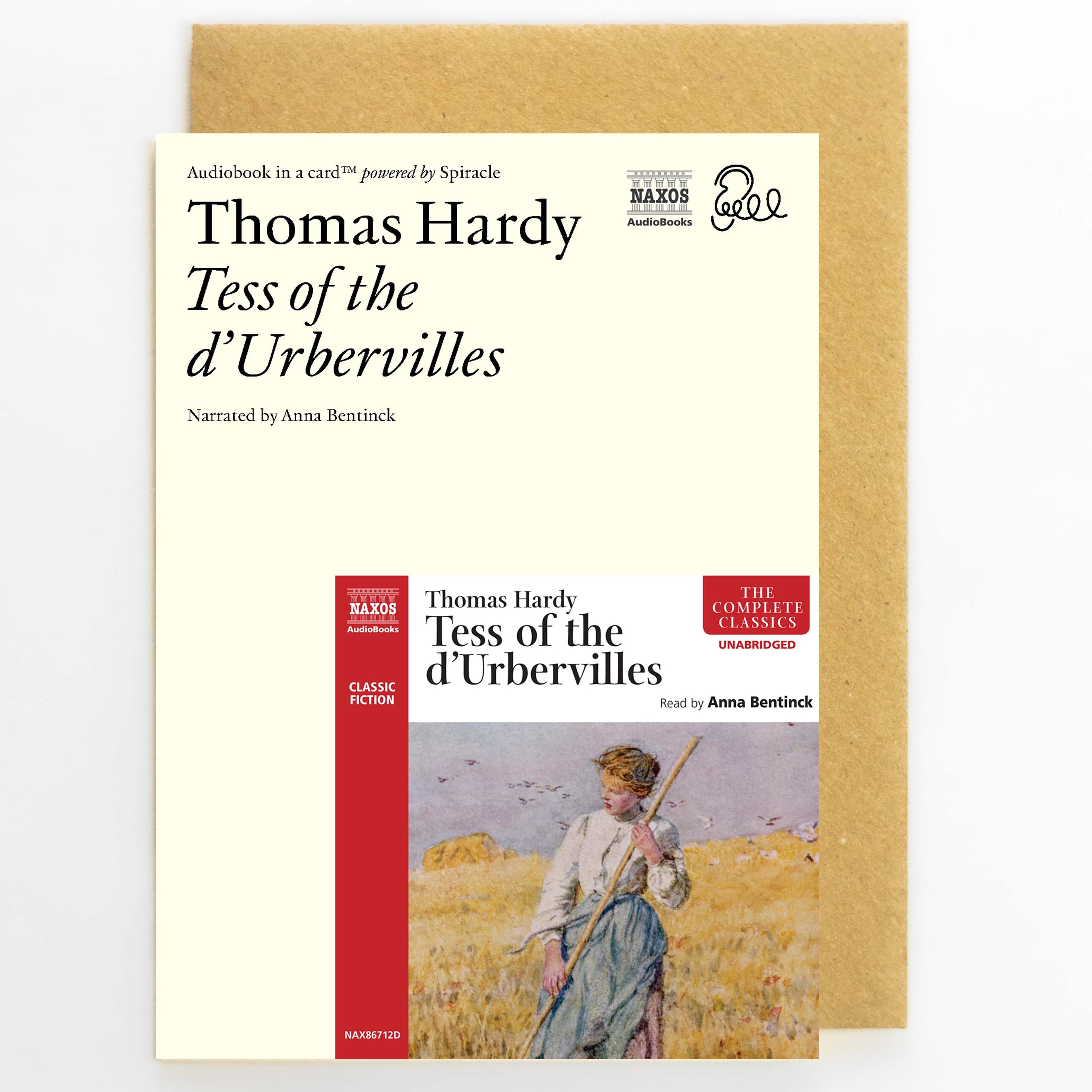 Tess of the d'Urbervilles Audiobook In A Card