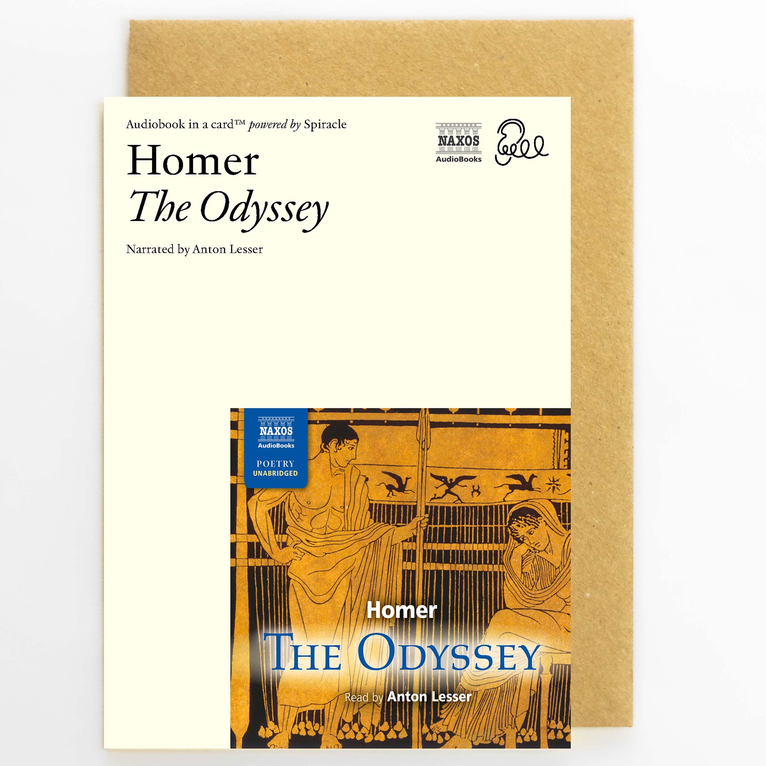 The Odyssey Audiobook In A Card