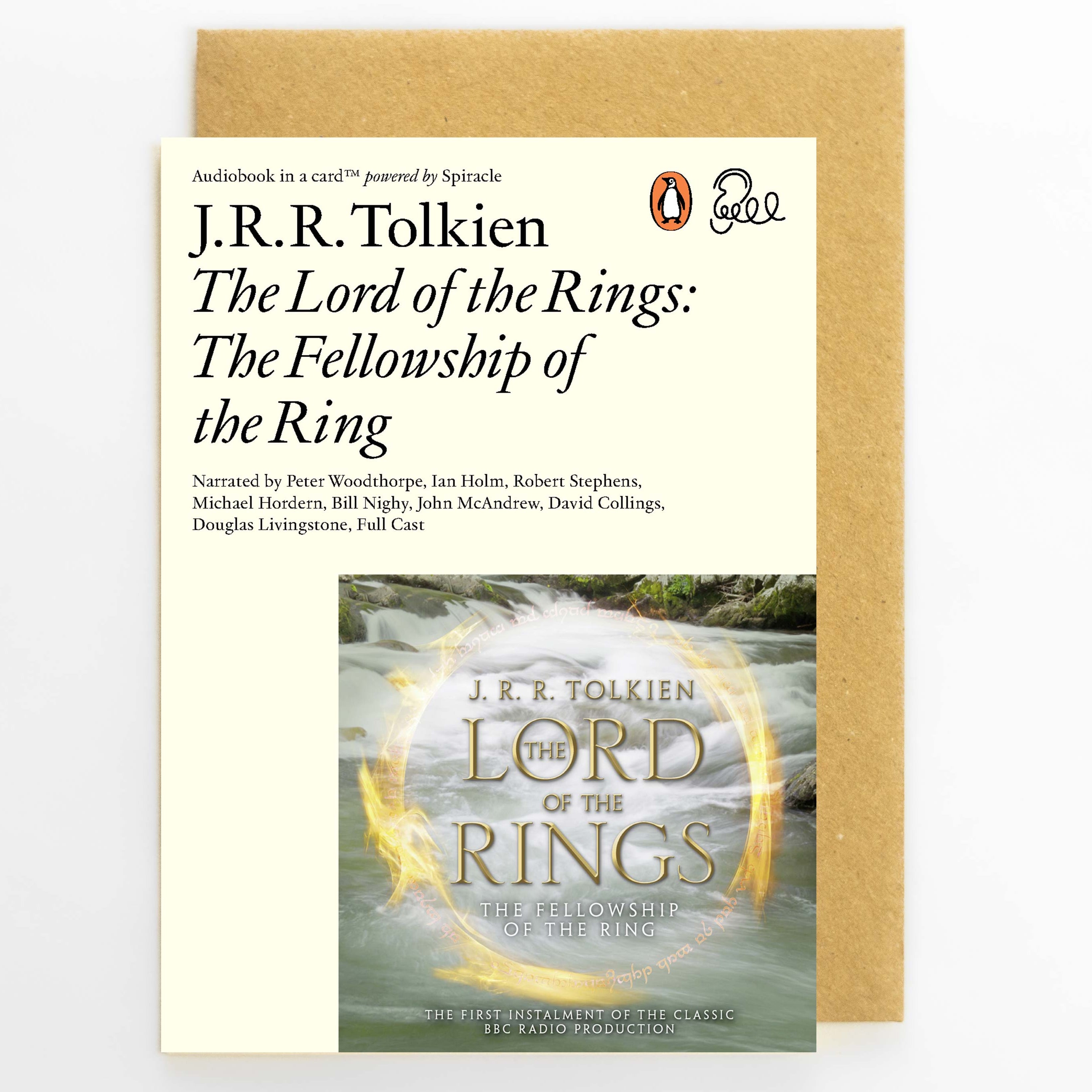 The Fellowship of the Ring Audiobook In A Card