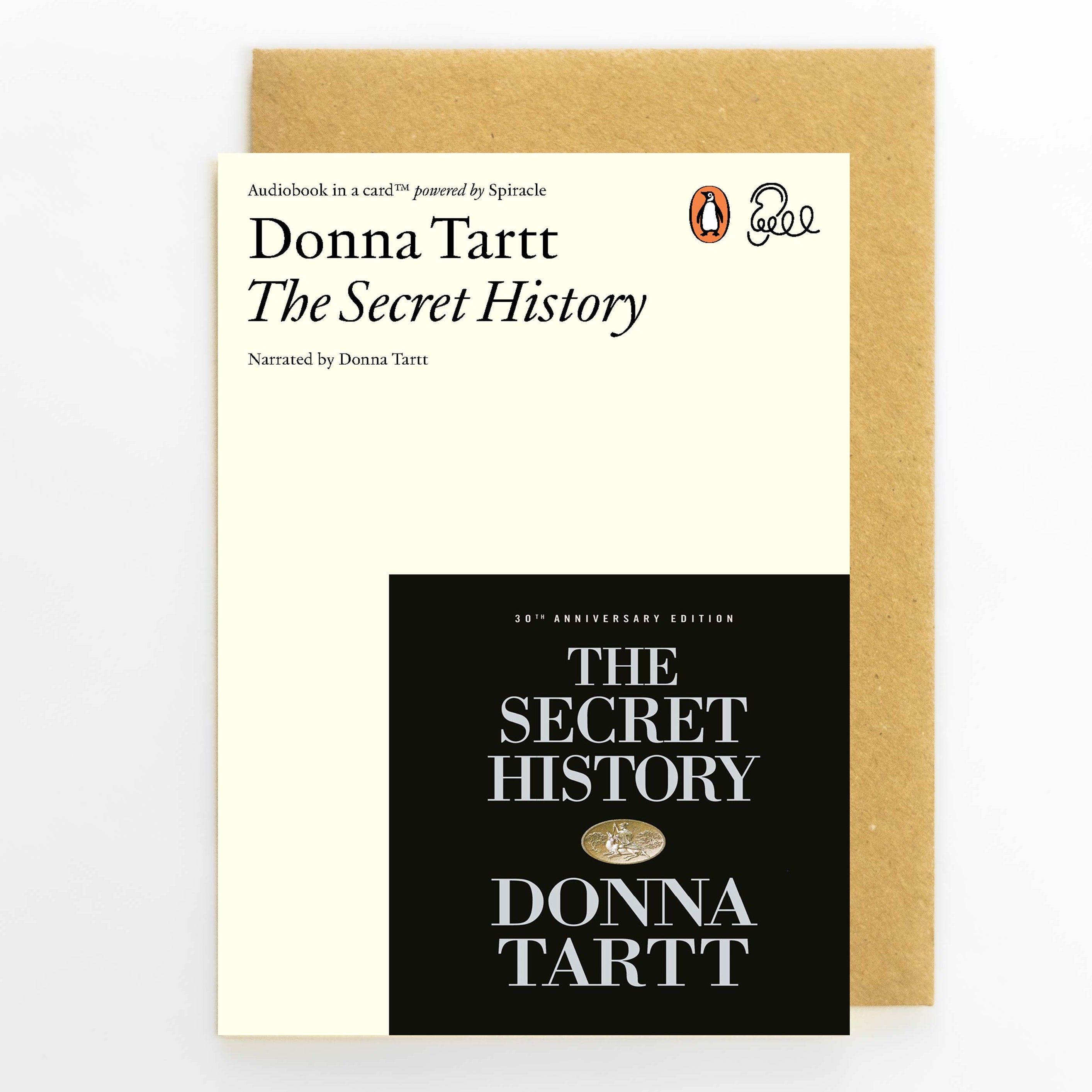 The Secret History Audiobook in a Card