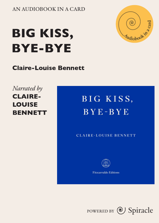 Big Kiss, Bye-Bye Audiobook in a Card