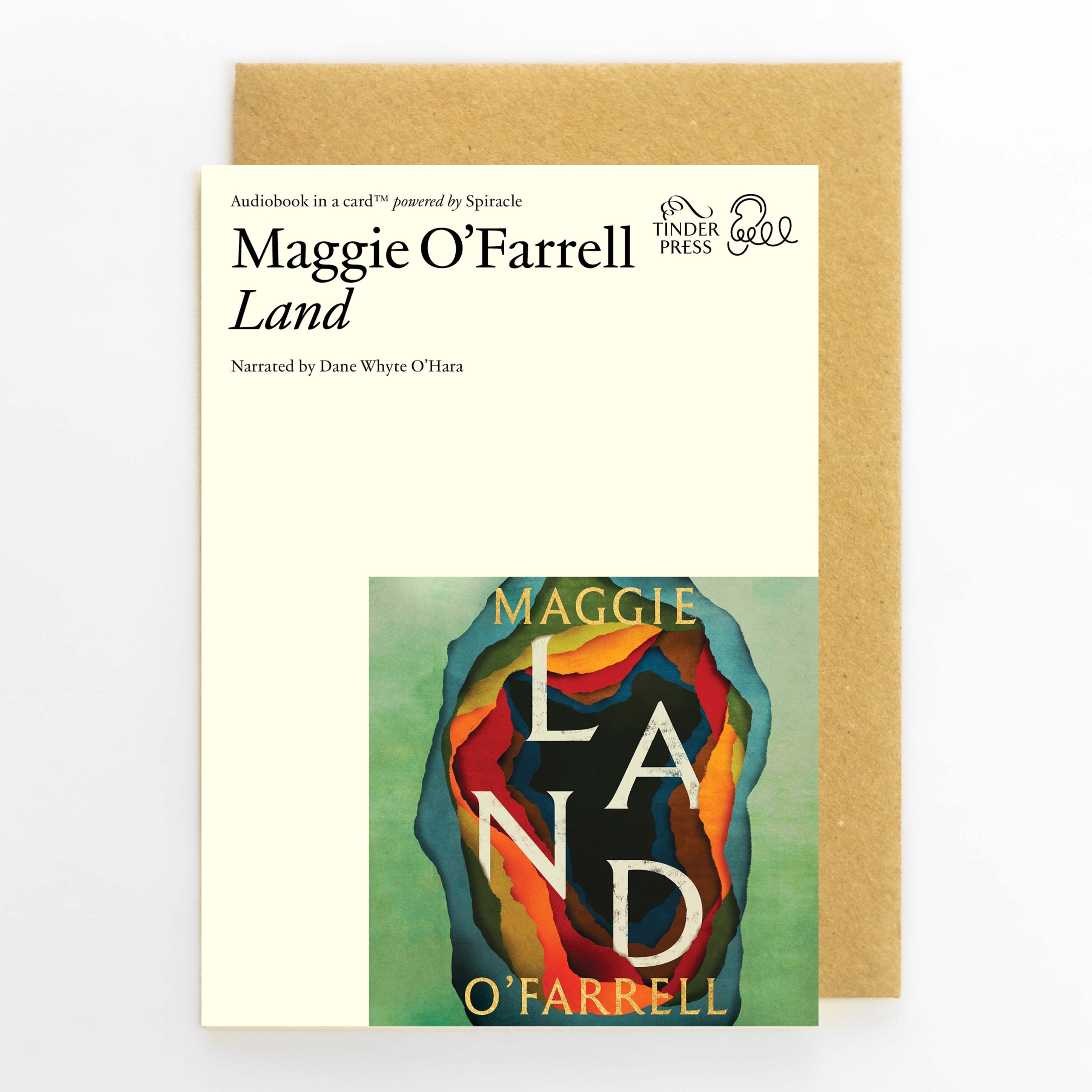 Land Audiobook in a Card