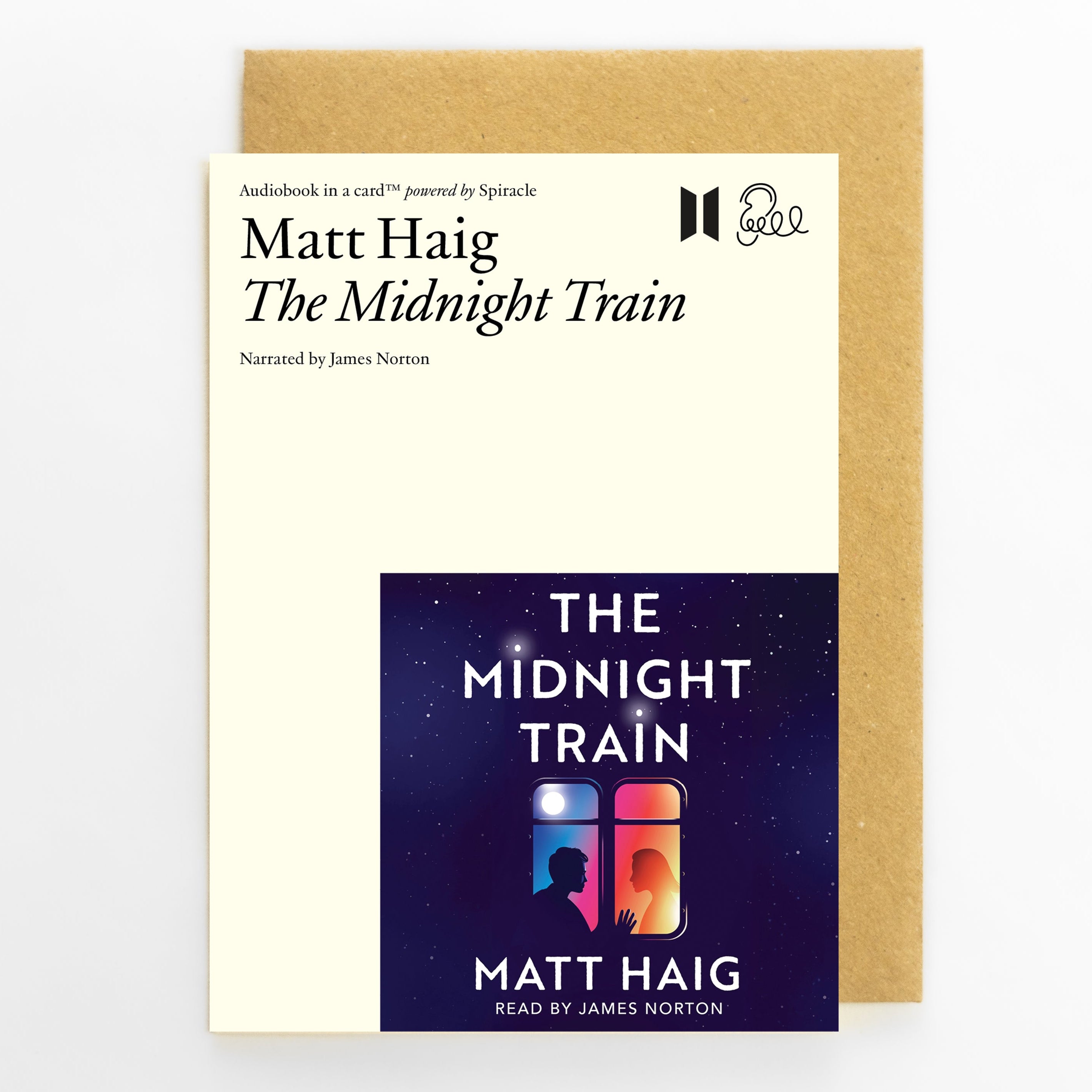 The Midnight Train Audiobook in a Card