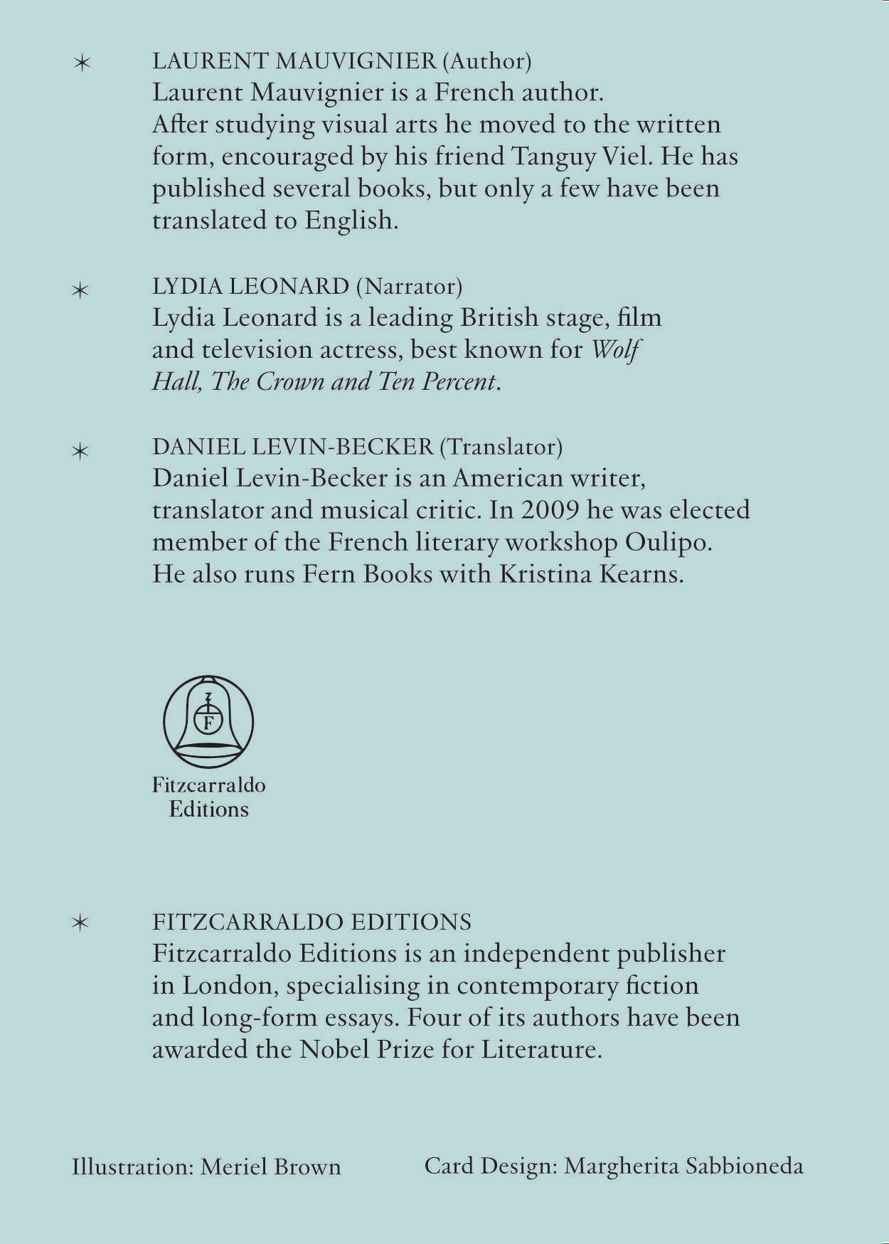 The Birthday Party by Laurent Mauvignier