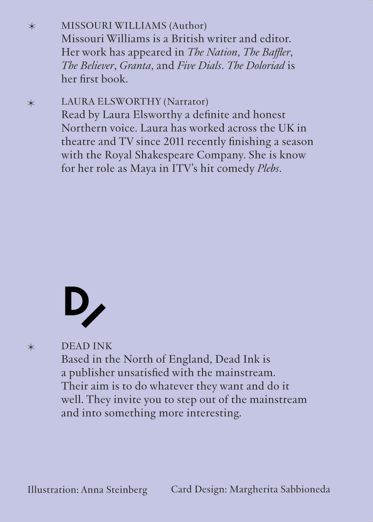 The Doloriad by Missouri Williams