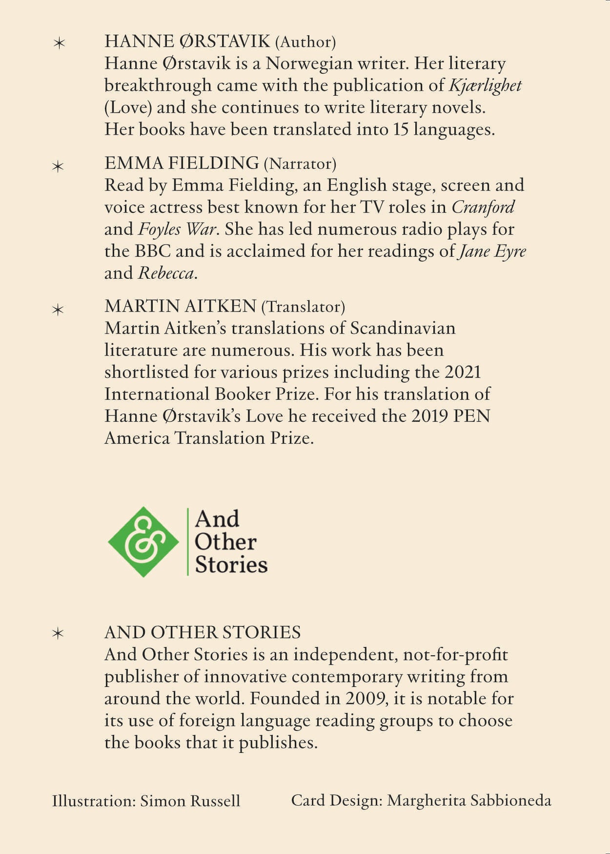 Ti Amo by Hanne Ørstavik