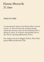 Ti Amo by Hanne Ørstavik
