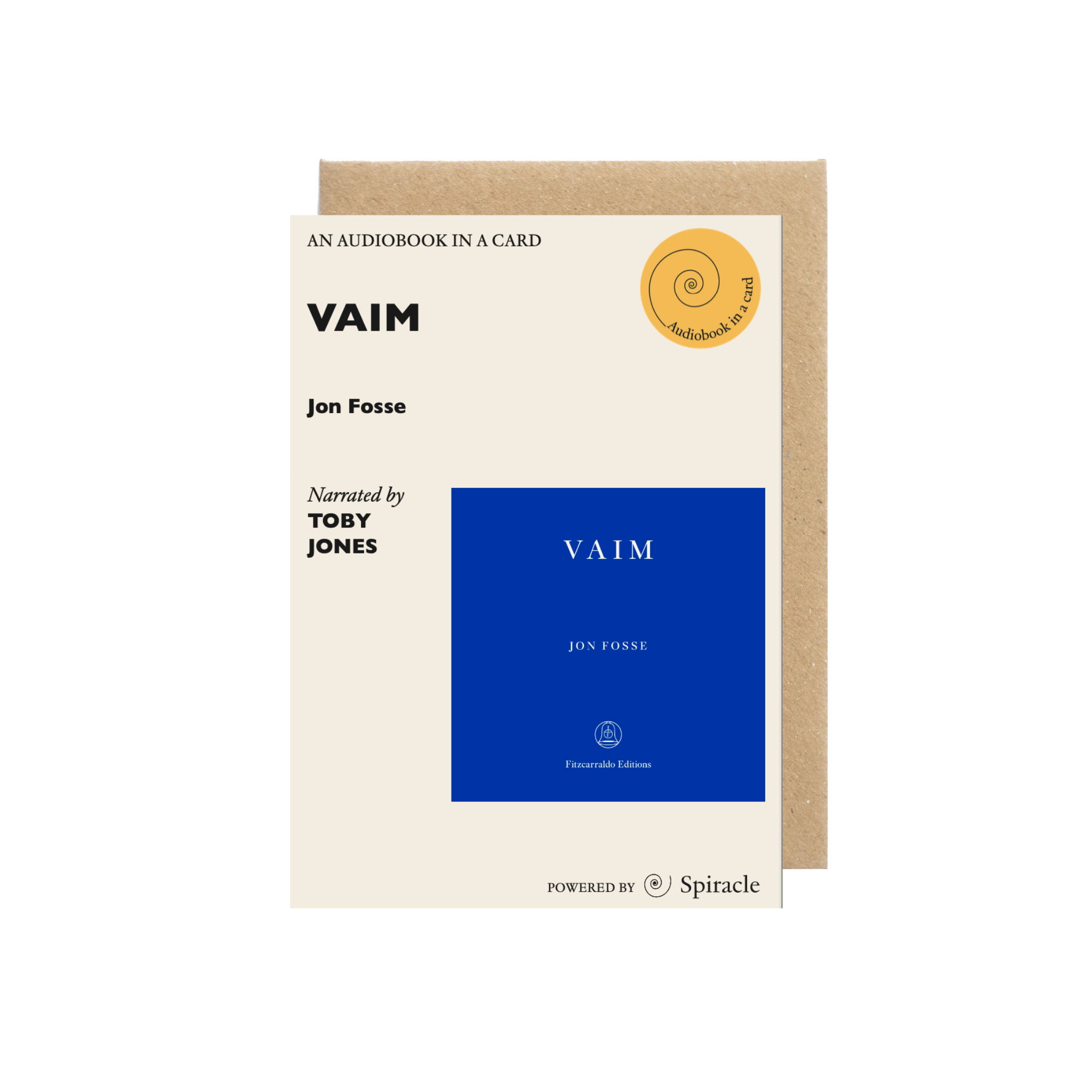 Vaim Audiobook in a Card