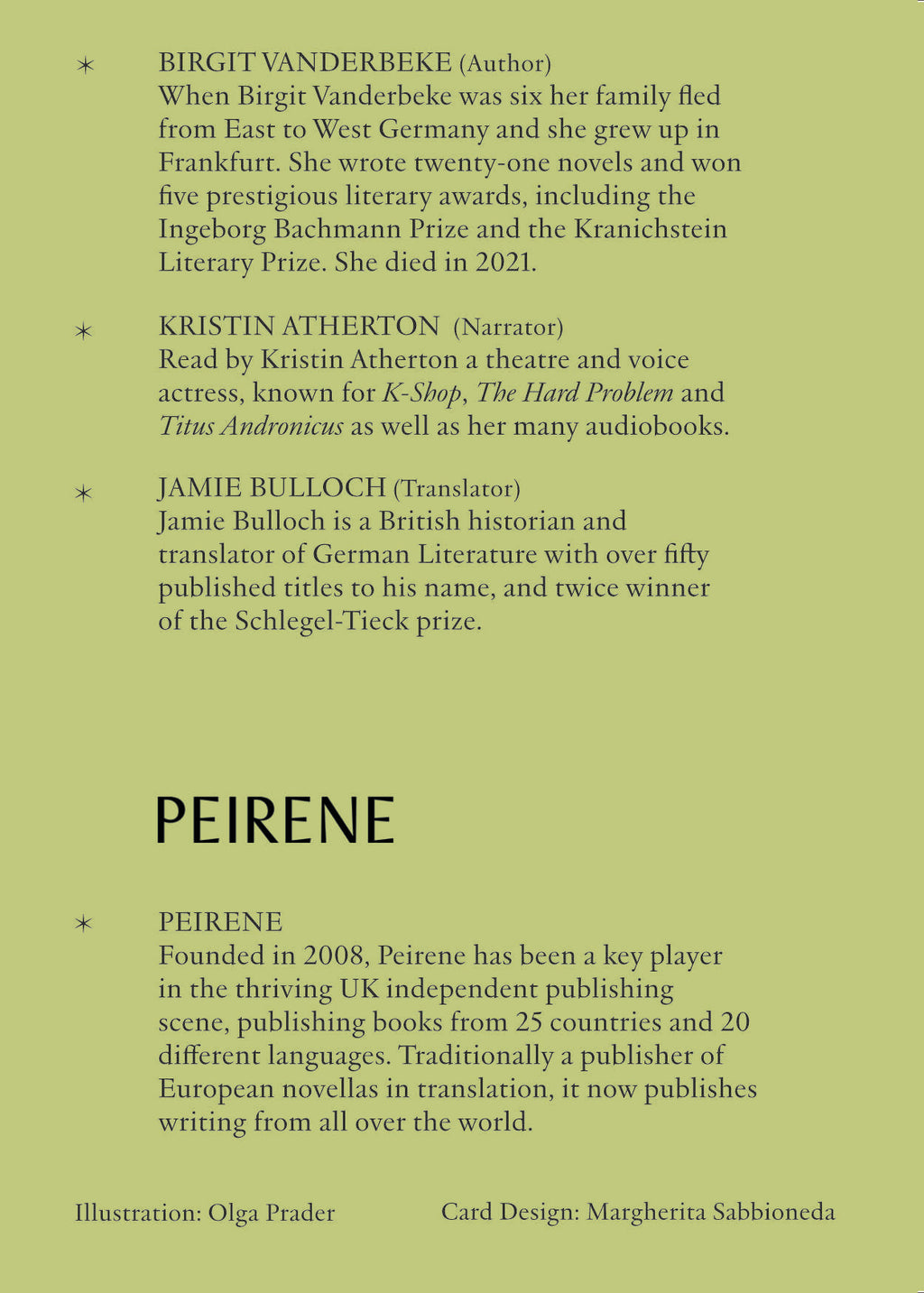 You Would Have Missed Me by Birgit Vanderbeke