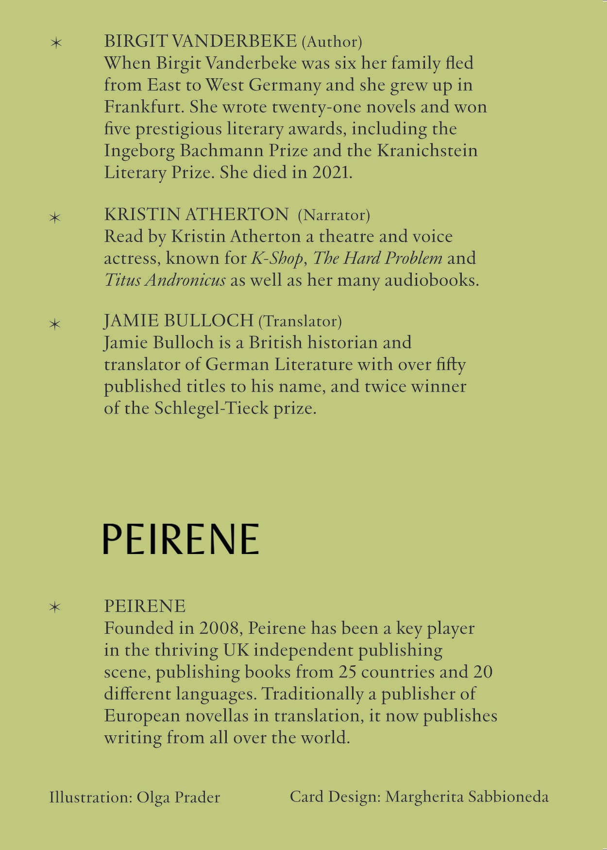 You Would Have Missed Me by Birgit Vanderbeke