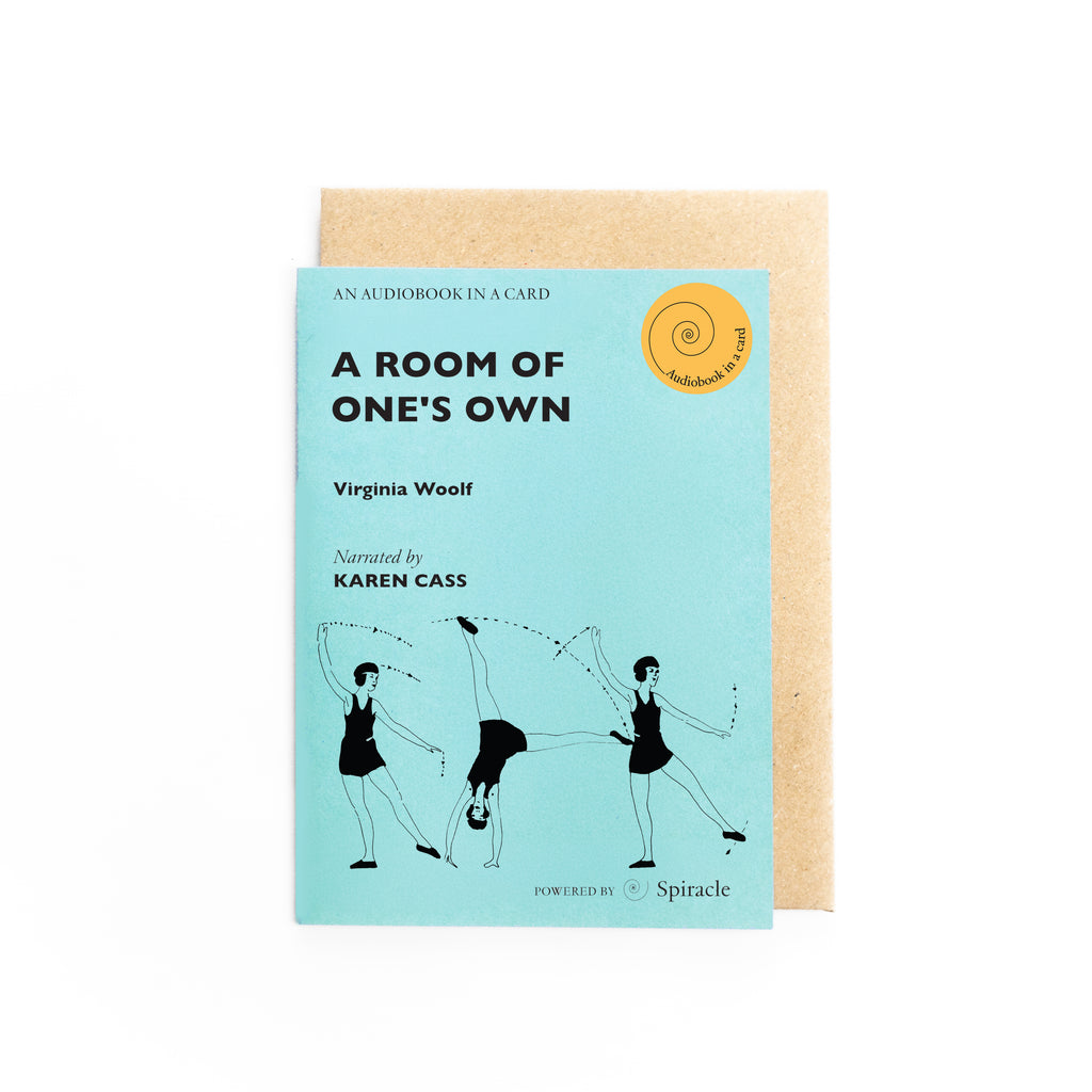 A Room of One's Own Audiobook in a Card