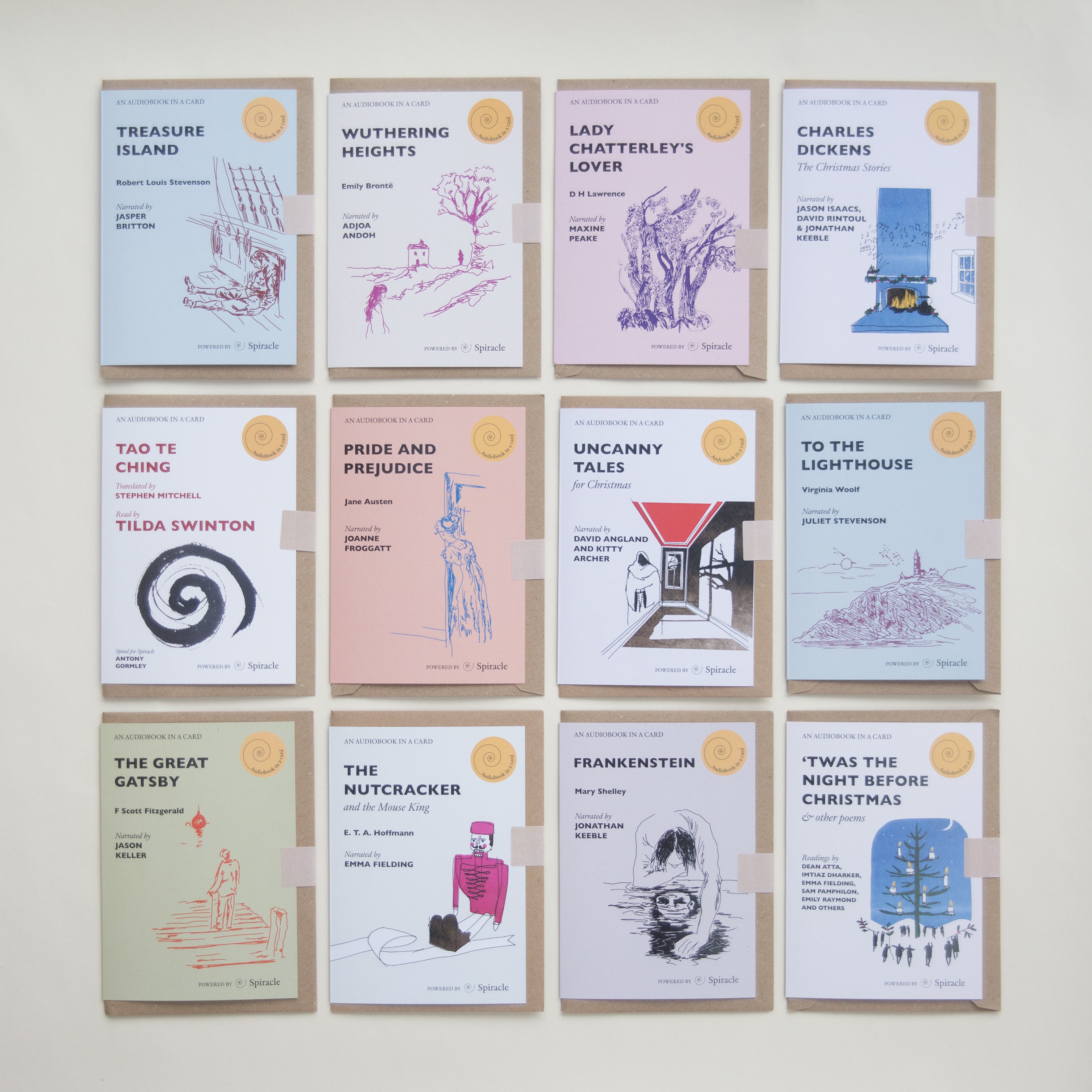 New Cemetery Audiobook in a Card