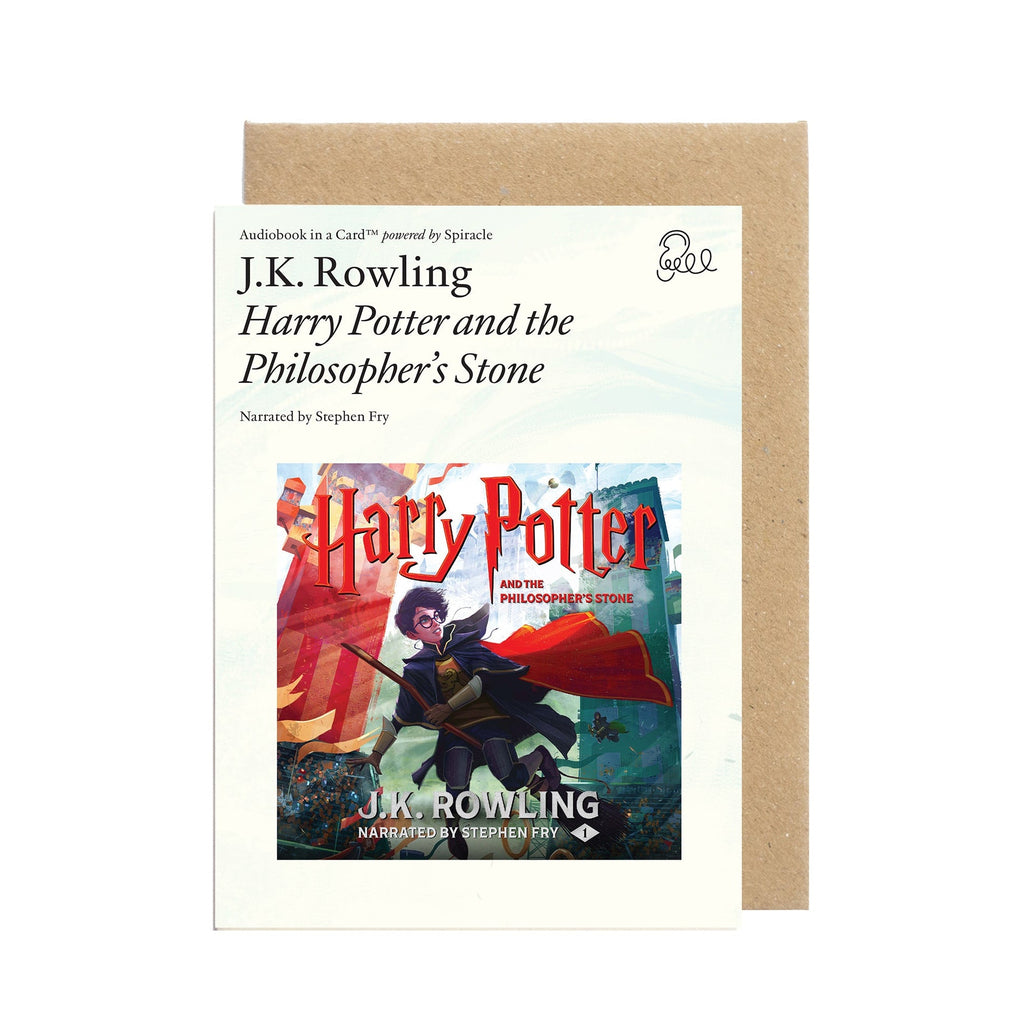Harry Potter and the Philosopher's Stone Audiobook in a Card™