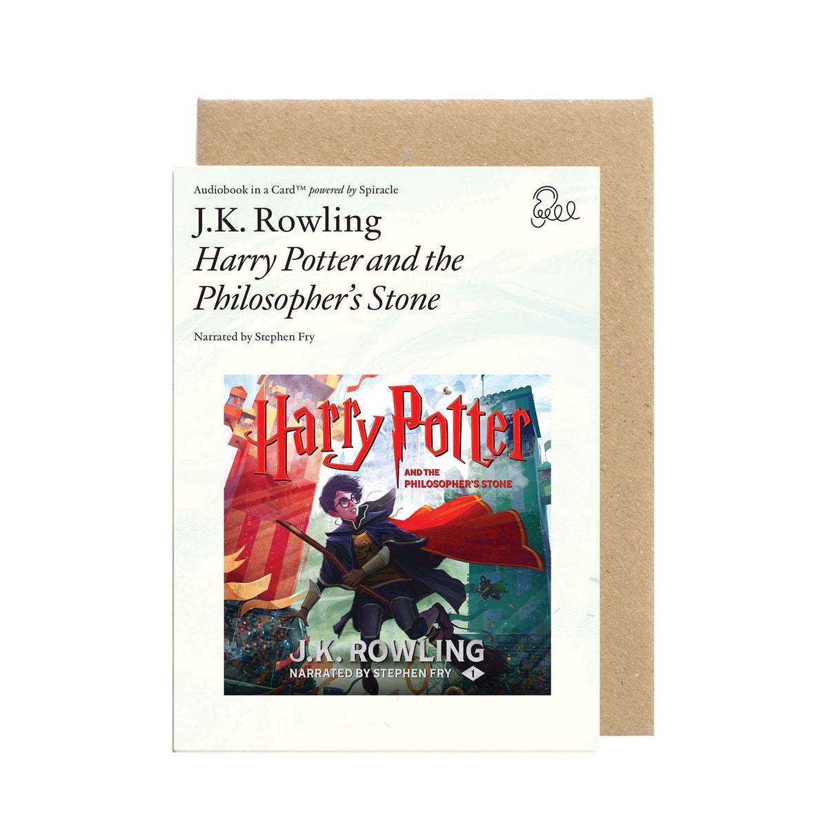 Harry Potter and the Philosopher's Stone Audiobook in a Card™