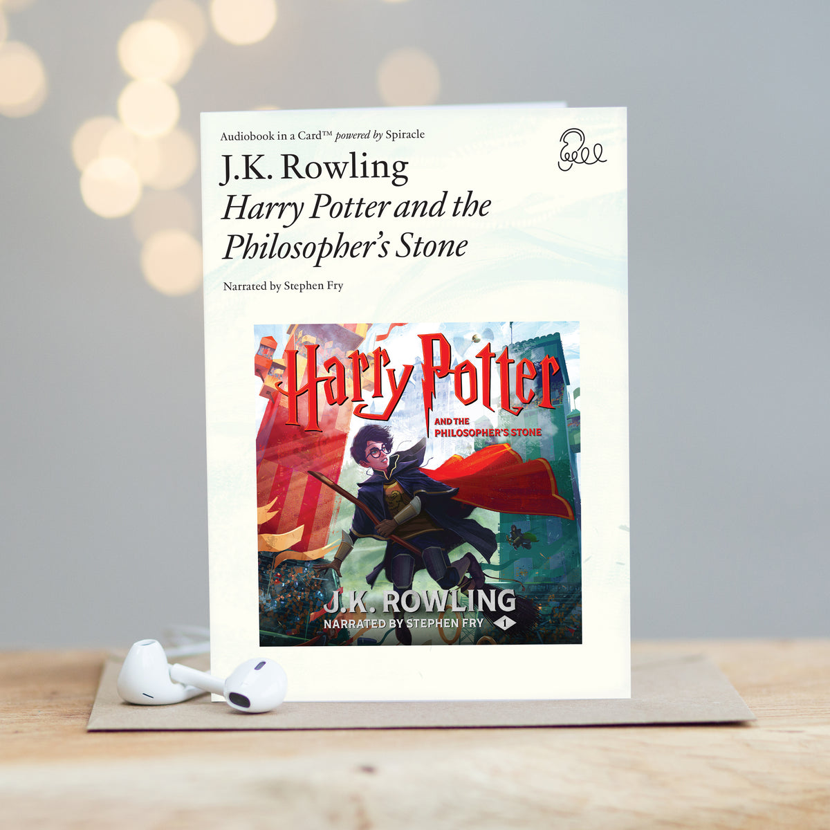 Harry Potter and the Philosopher's Stone Audiobook in a Card™