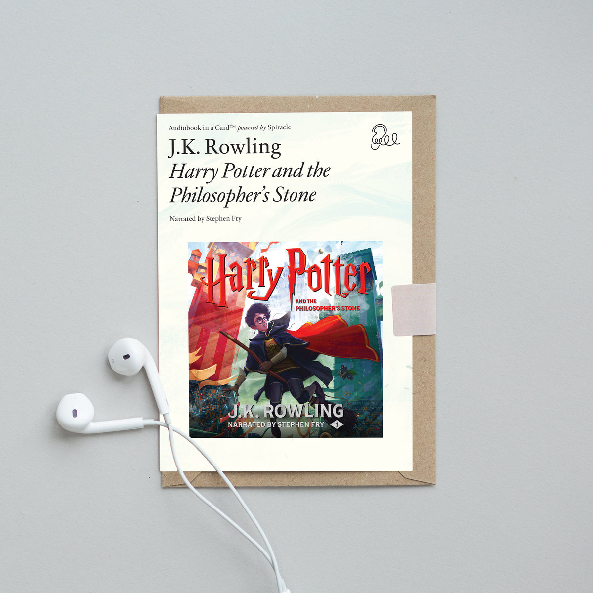 Harry Potter and the Philosopher's Stone Audiobook in a Card™