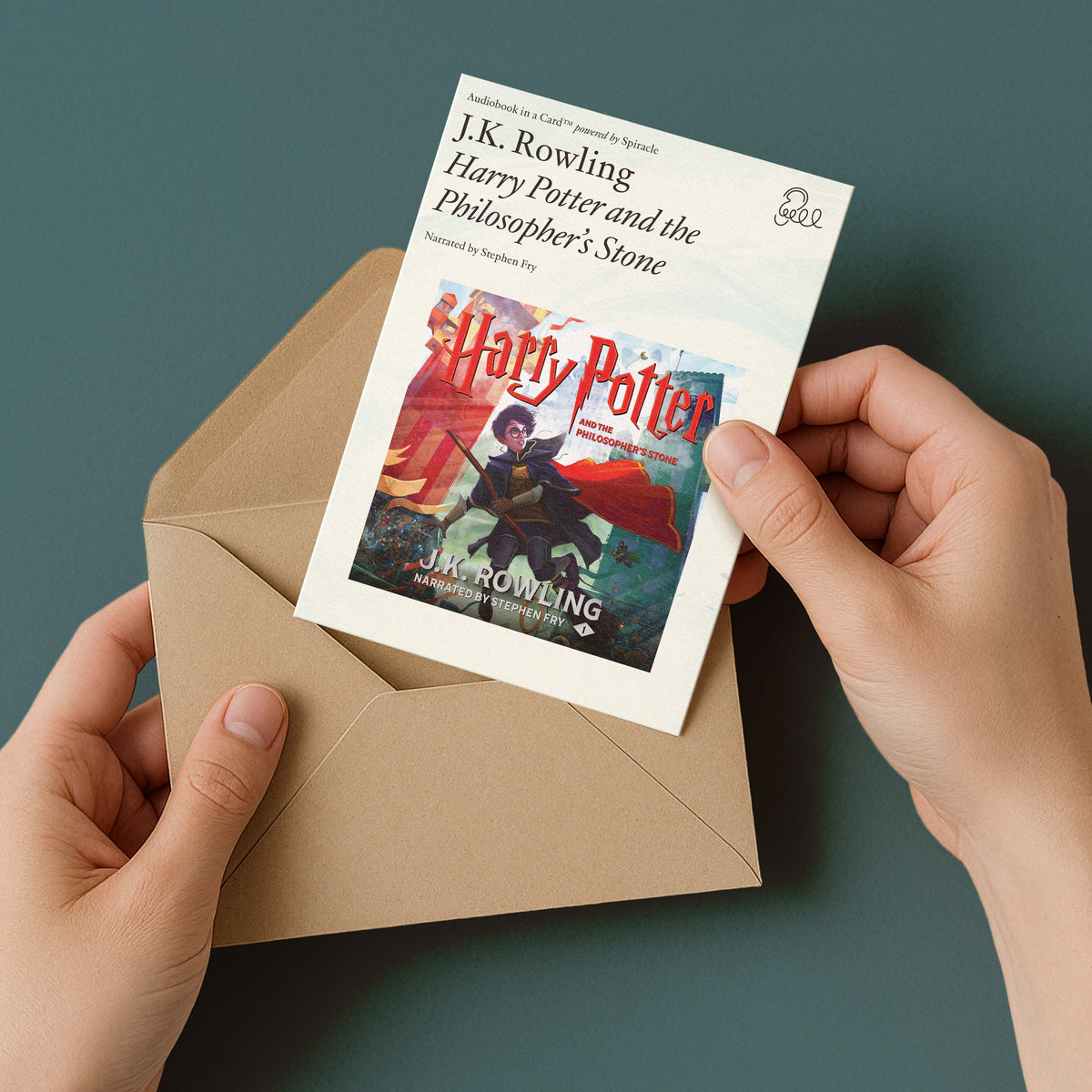 Harry Potter and the Philosopher's Stone Audiobook in a Card™