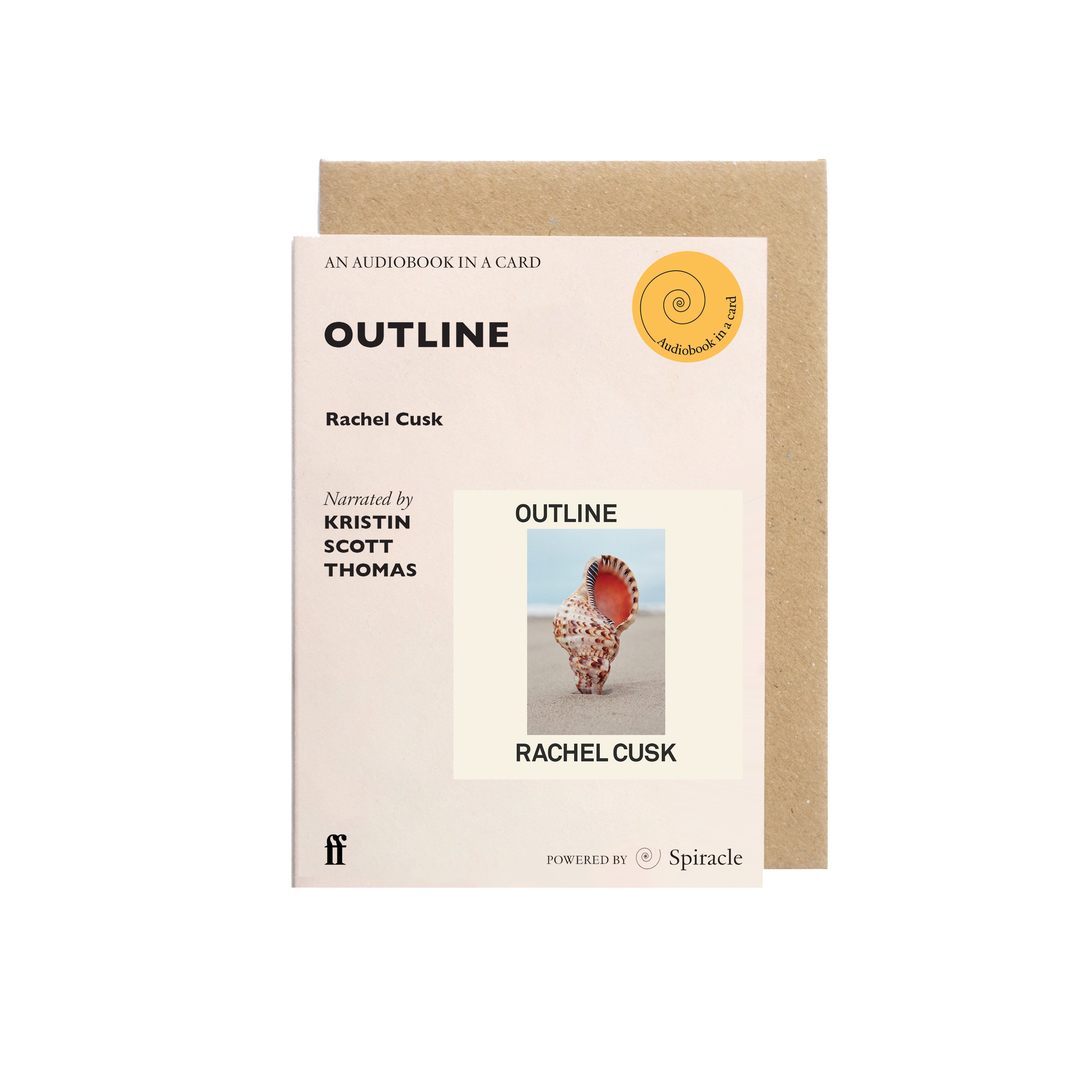 Outline Audiobook in a Card