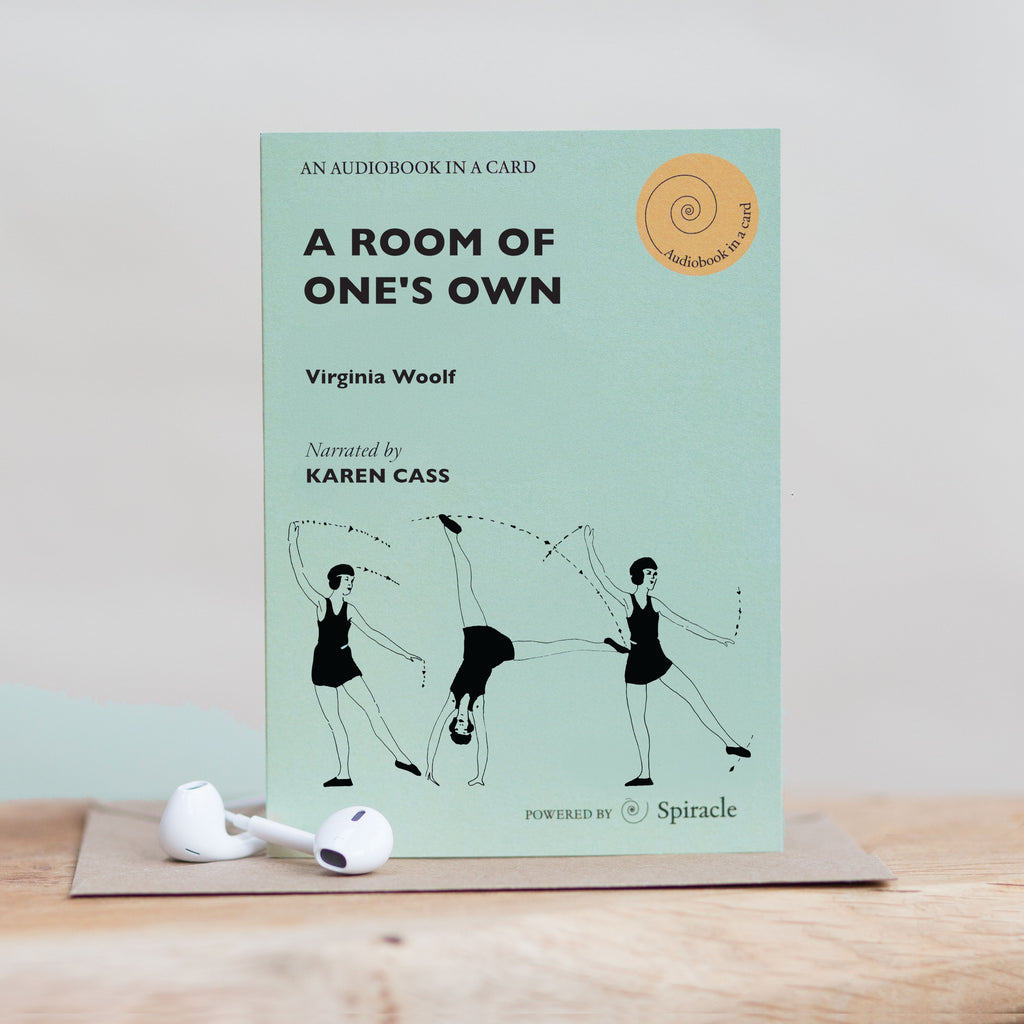 A Room of One's Own Audiobook in a Card
