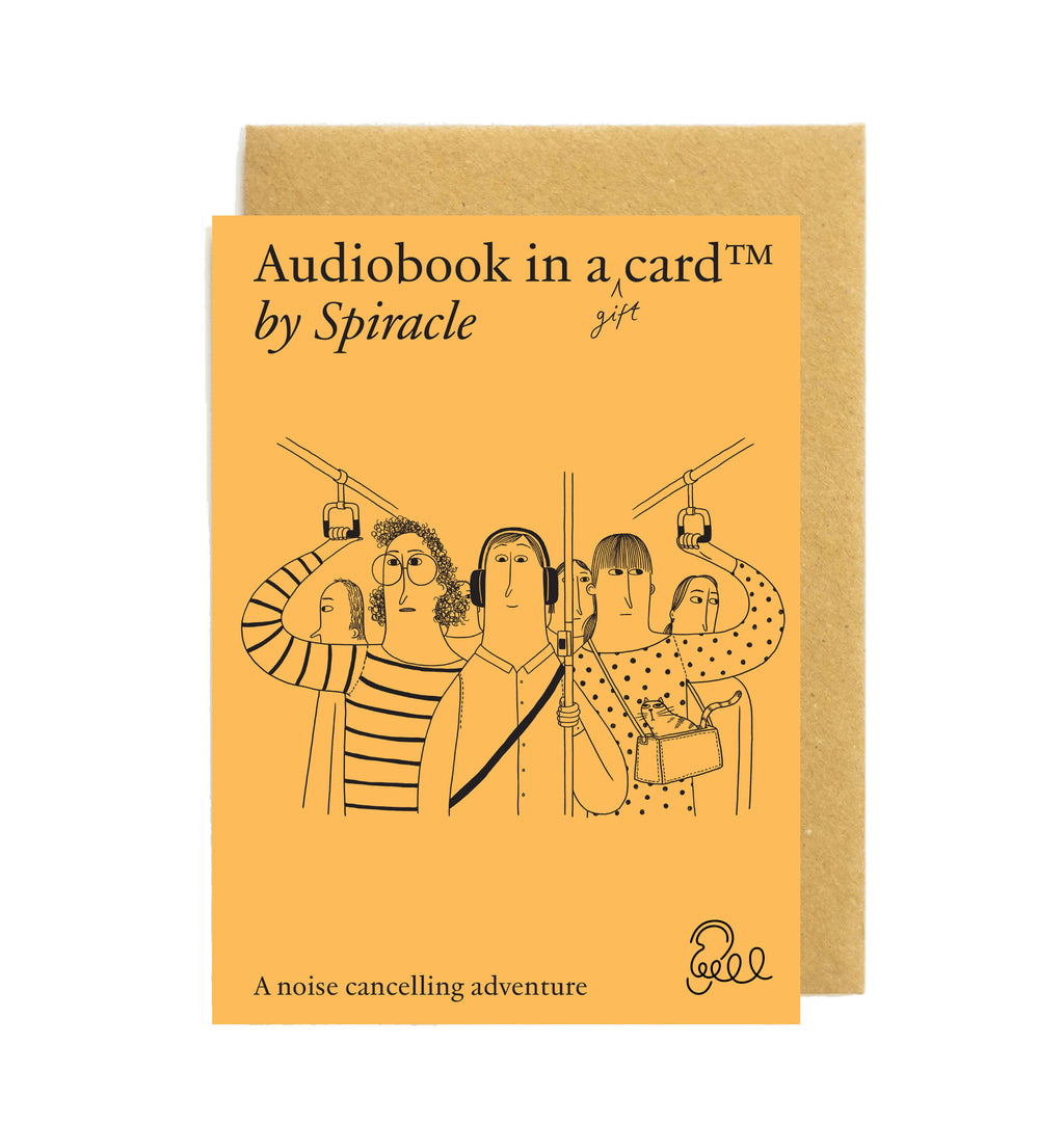 A Noise-cancelling Adventure – Choose Your Own Audiobook in A Card™