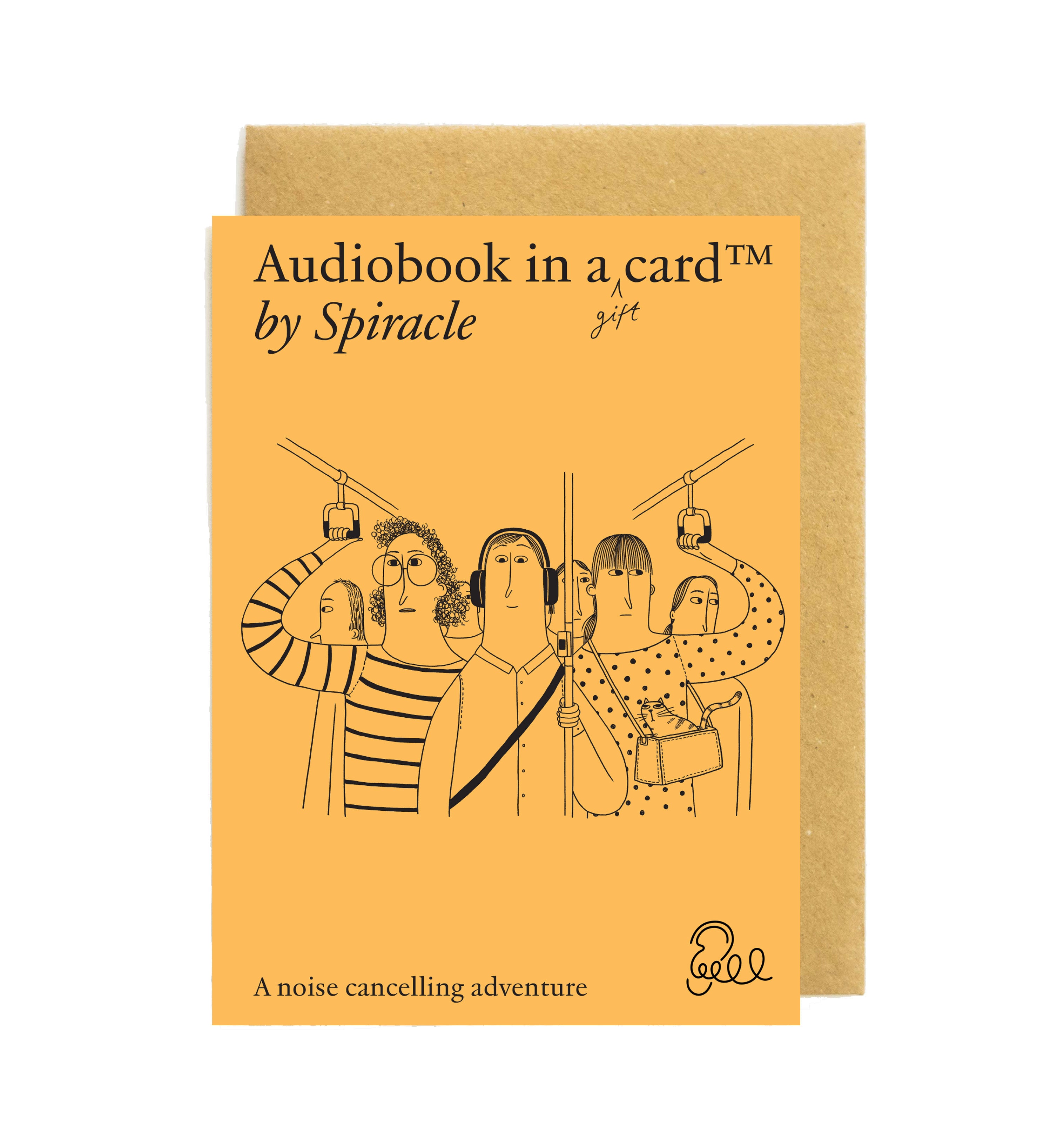 A Noise-cancelling Adventure – Choose Your Own Audiobook in A Card™