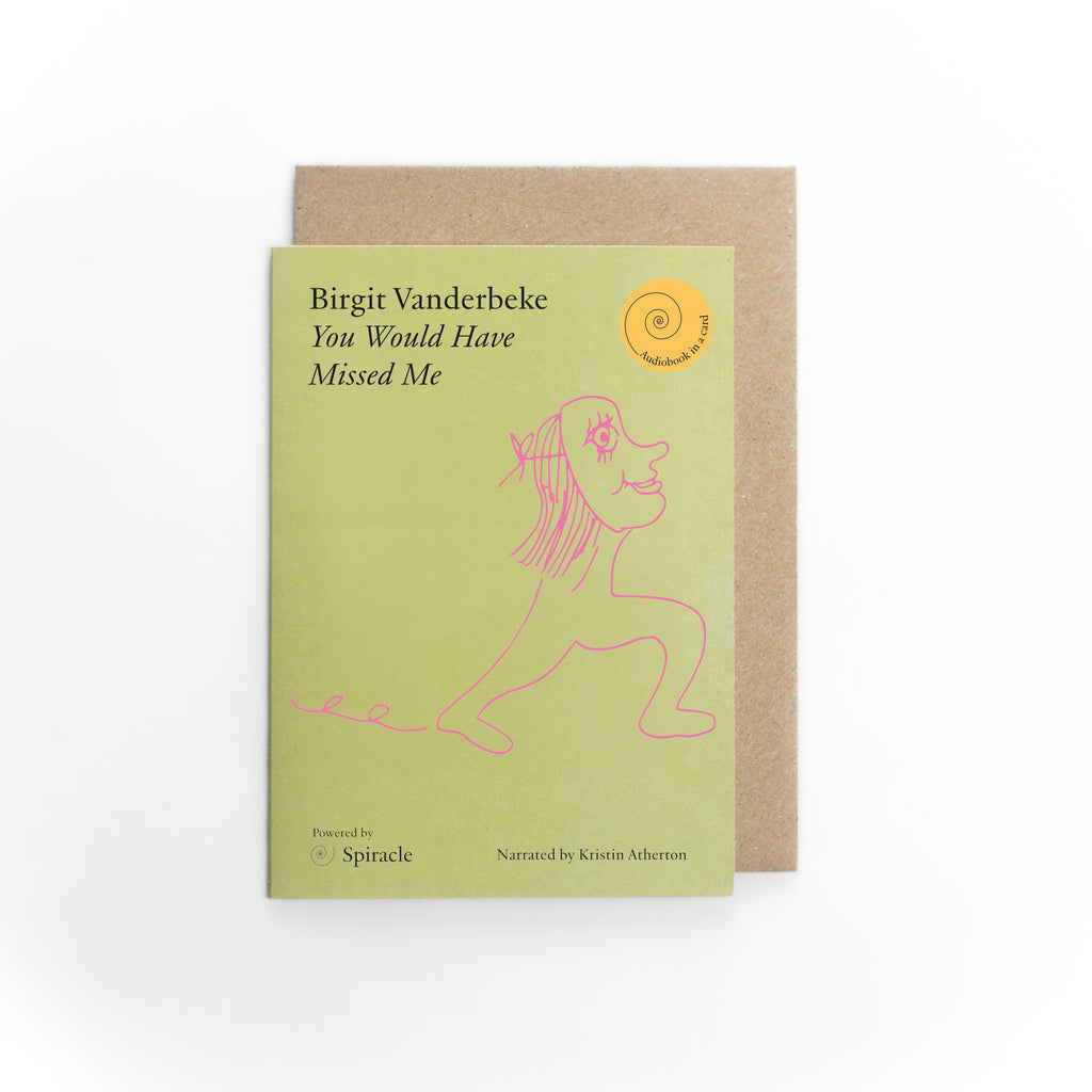 You Would Have Missed Me by Birgit Vanderbeke
