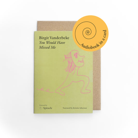 You Would Have Missed Me by Birgit Vanderbeke